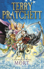 Book cover to Mort by Terry Pratchett