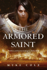 Book cover to The Armoured Saint by Myke Cole